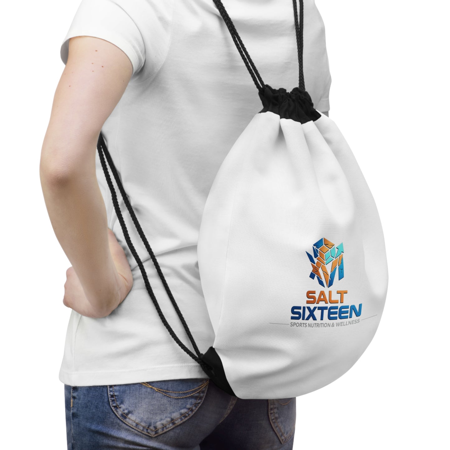 SaltSixteen Bag Turnbeutel Rucksack Sportbeutel Kordelzug Tasche Gym Gymbag Neu