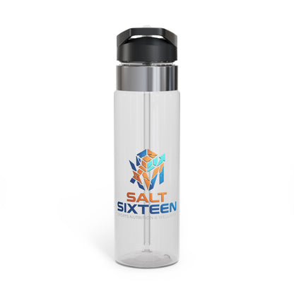 SaltSixteen Bottle Trinkflasche 20oz Tritan Sportflasche Strohhalm BPA-Frei