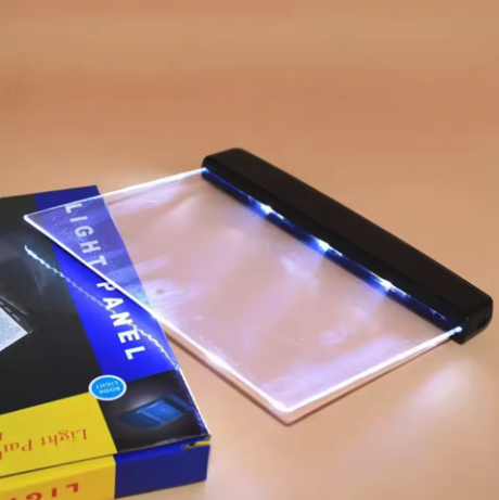 LED Flat Night Vision Reading Light – Portable Book Light for Bed & TravelLED Flach-Leselampe für die Nacht – Tragbares Buchlicht für Bett & Reisen